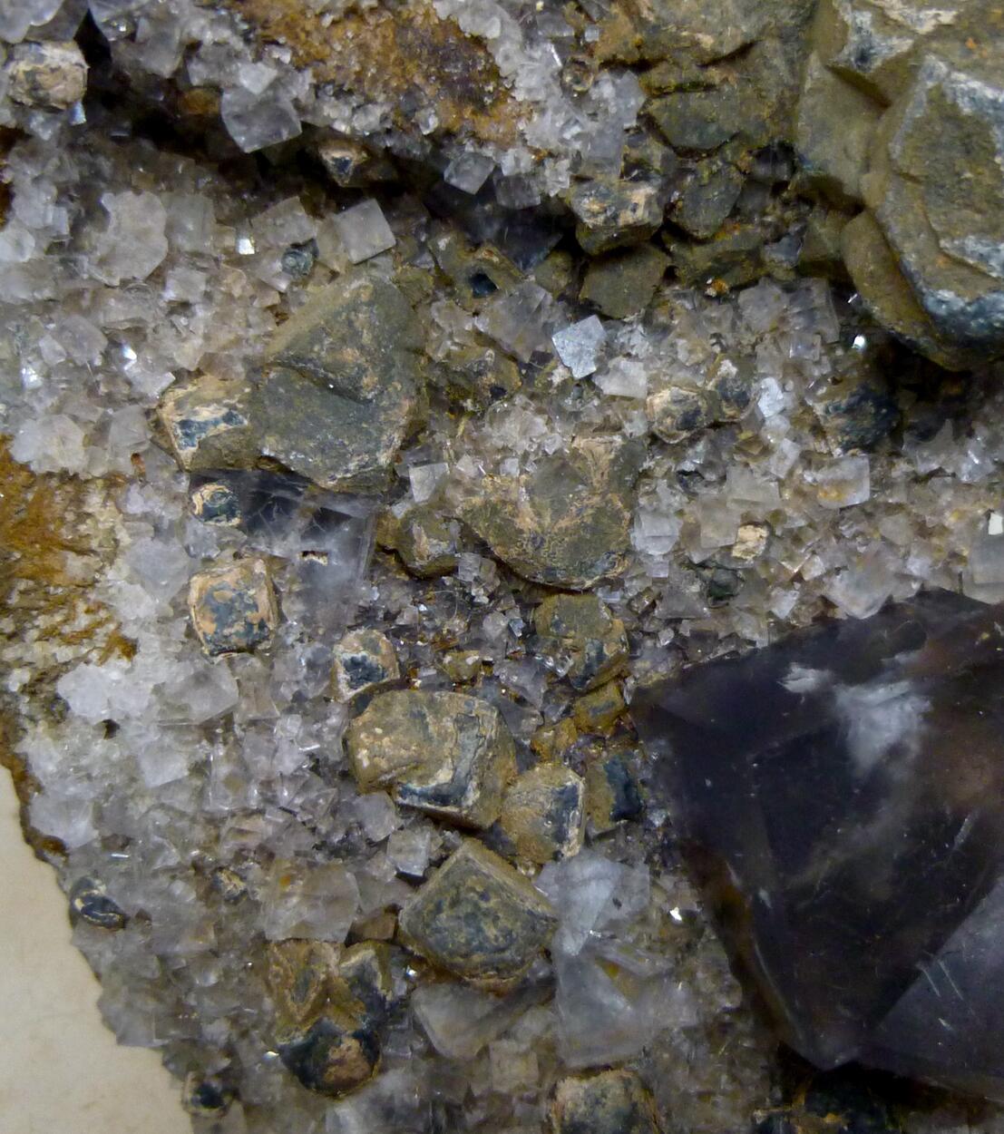 Fluorite Galena & Siderite