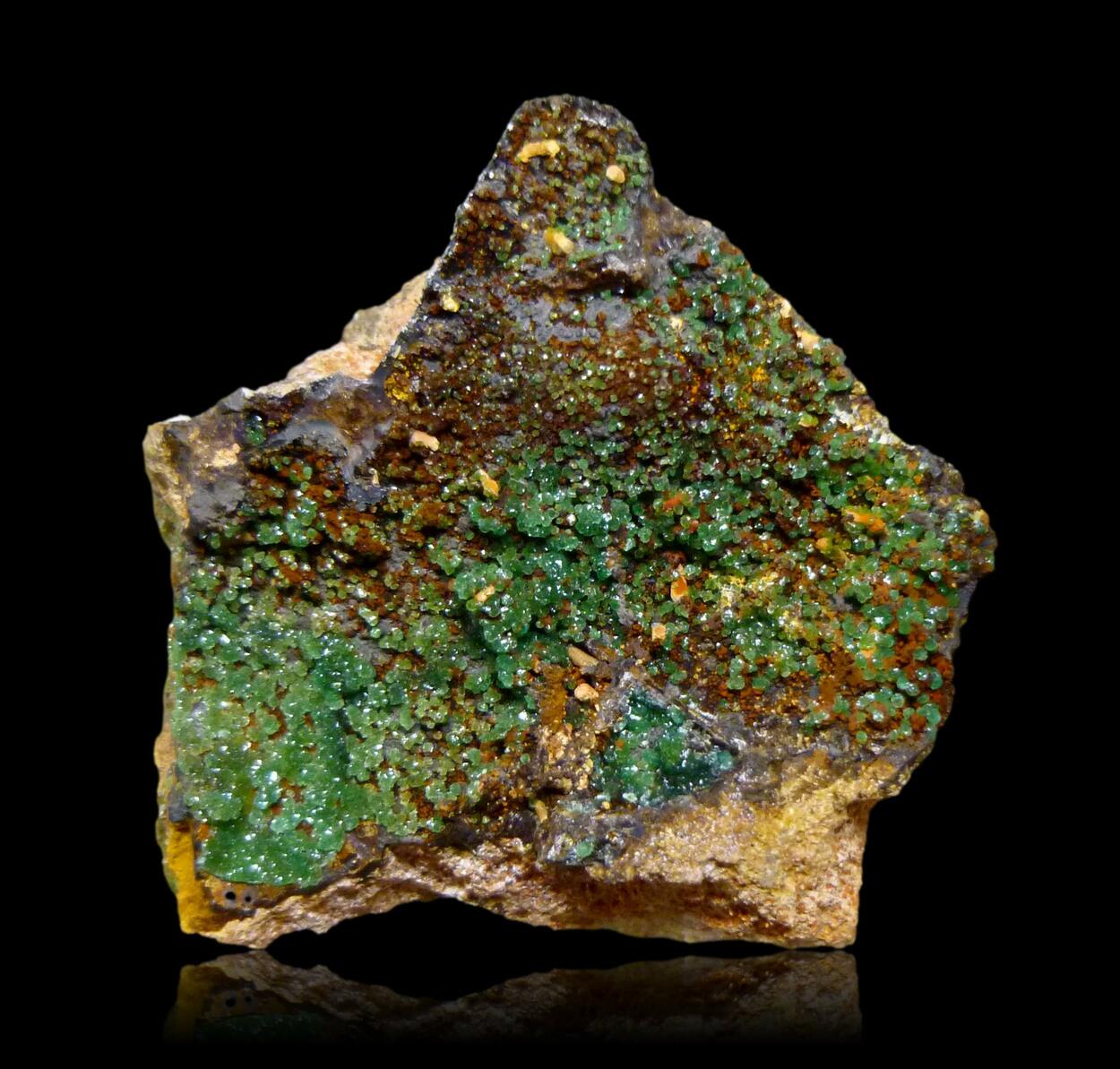 Cuprian Adamite & Smithsonite