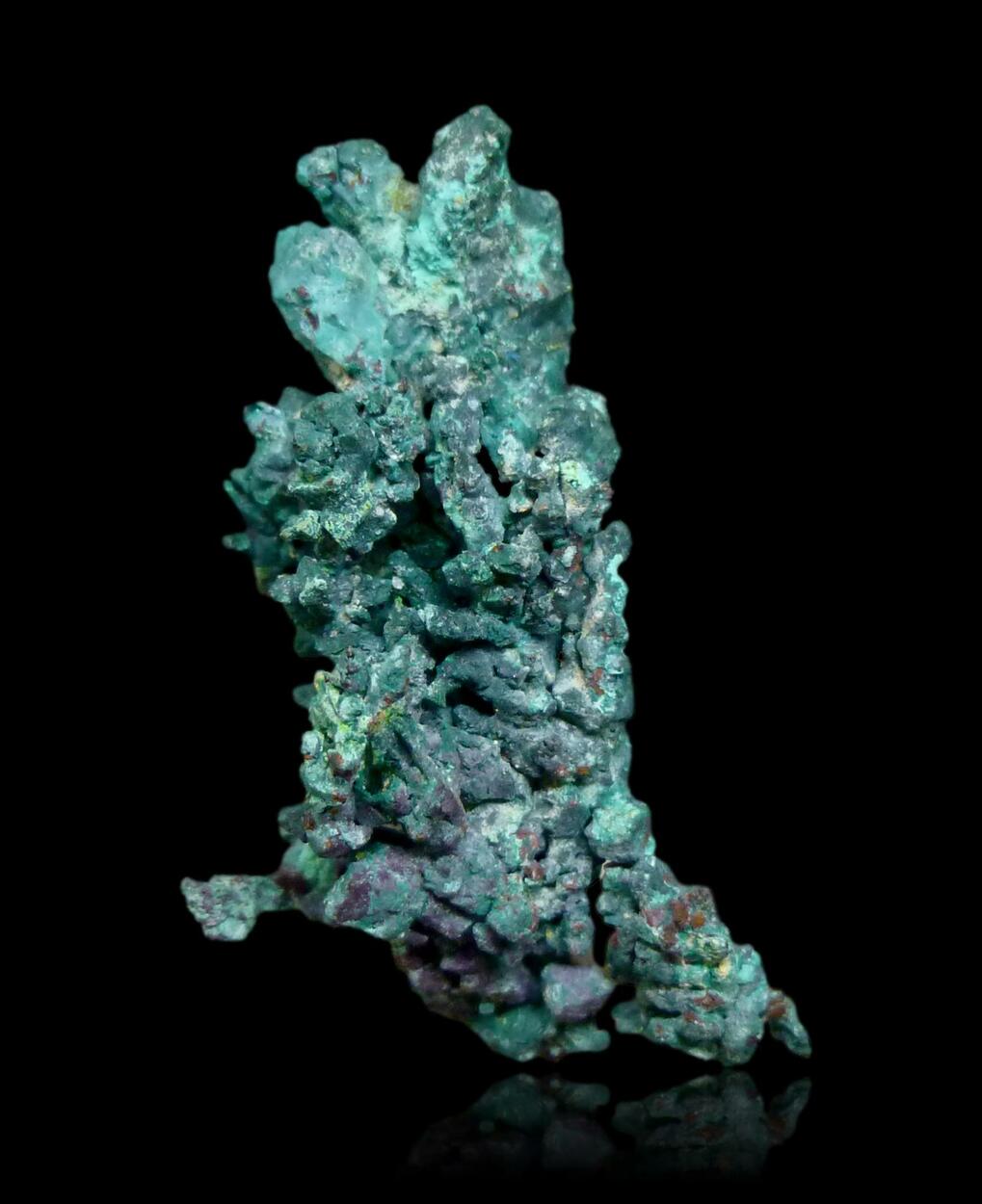 Native Copper & Malachite