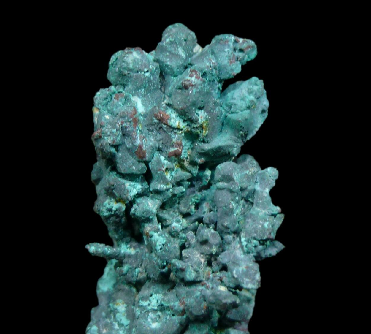 Native Copper & Malachite