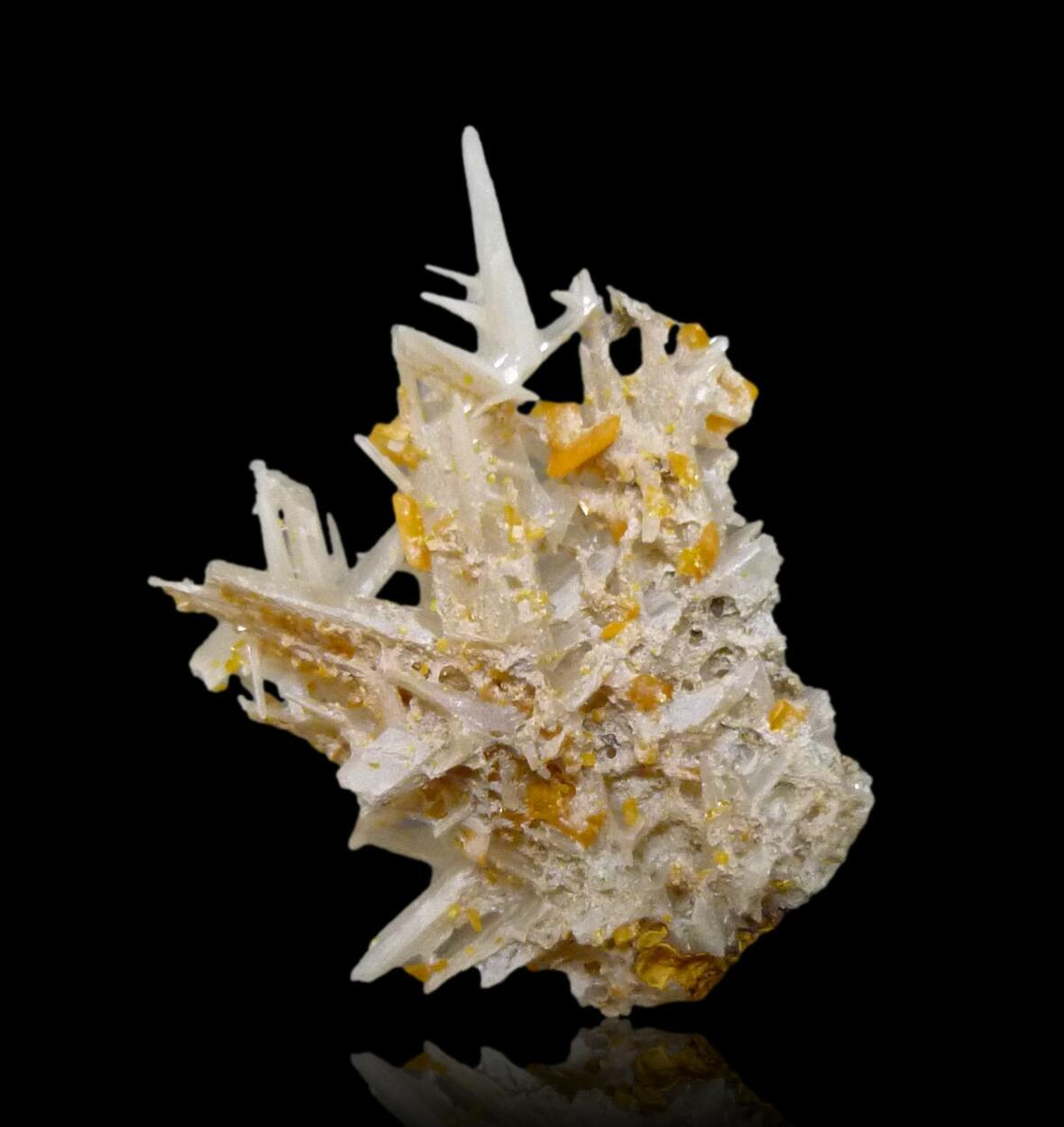 Cerussite & Wulfenite