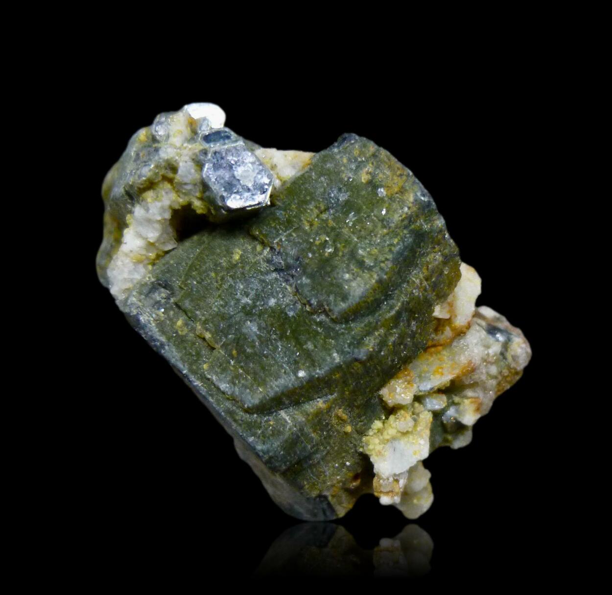 Zinnwaldite & Hyalite Opal