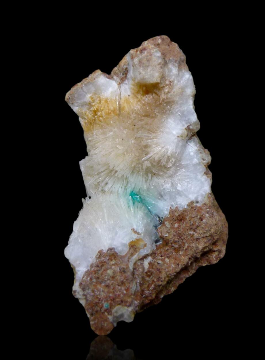 Natrolite & Chrysocolla