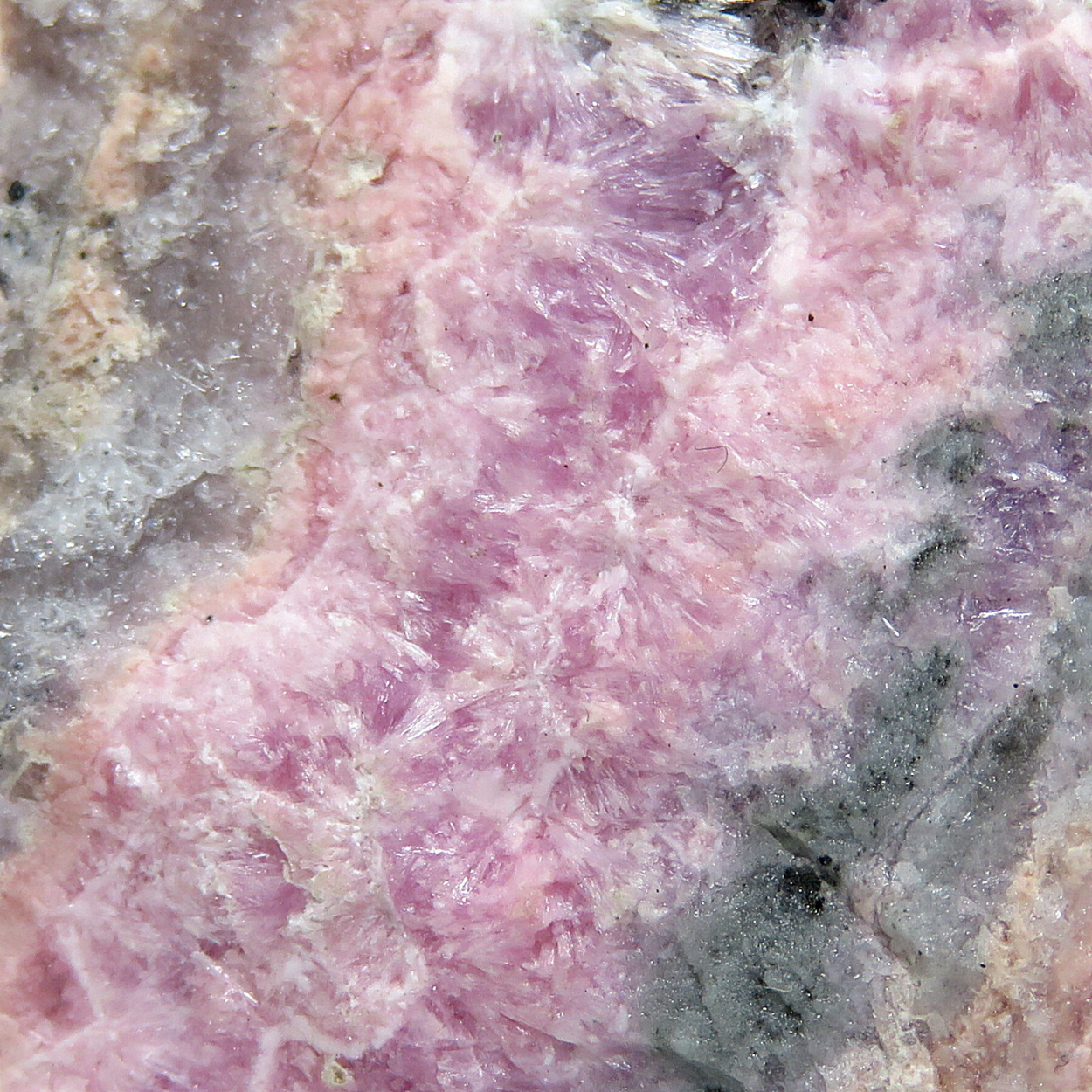 Inesite & Rhodonite