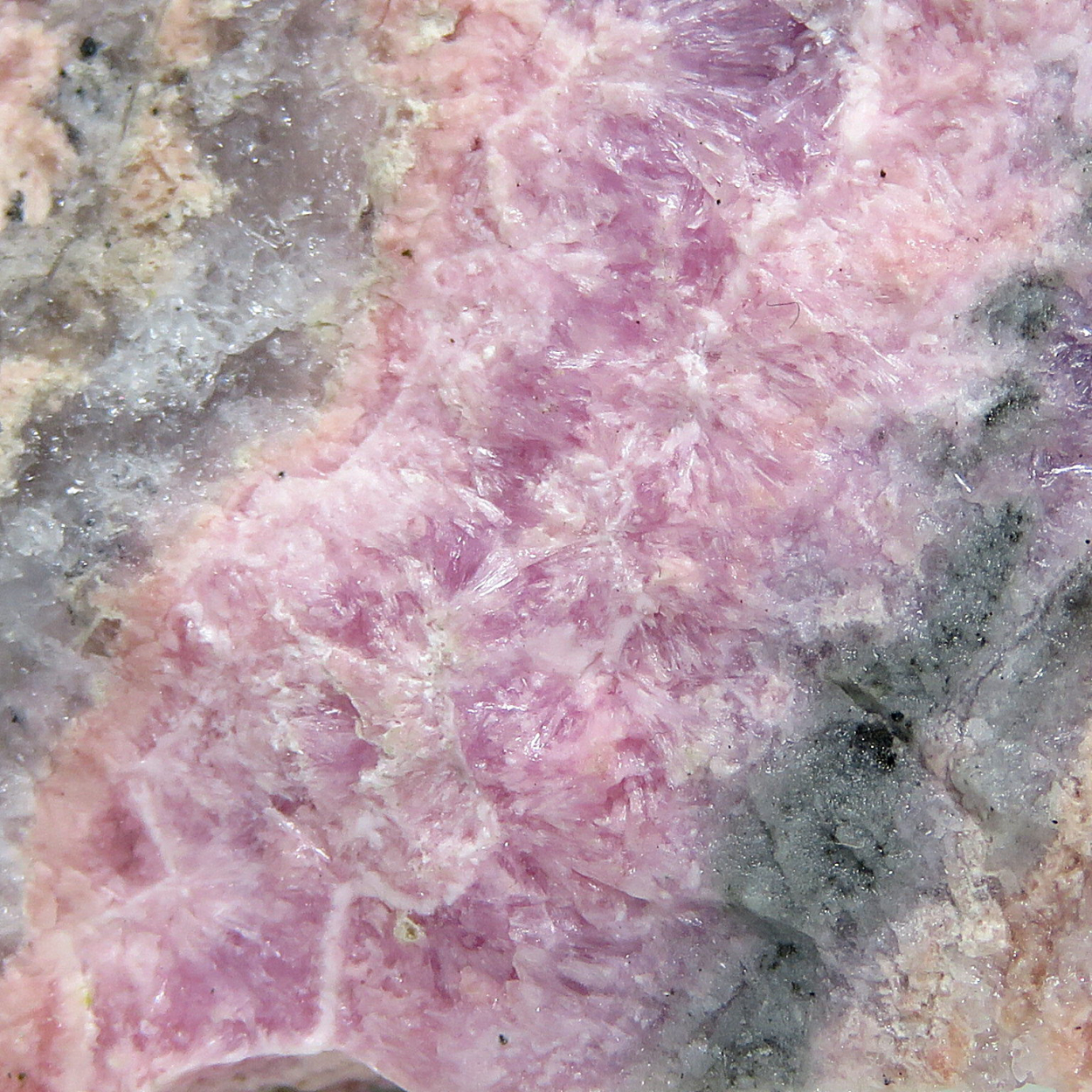 Inesite & Rhodonite