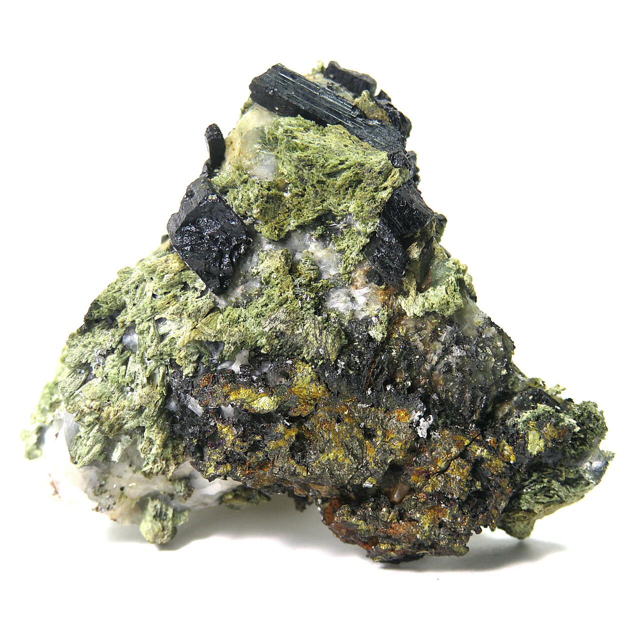 Ilvaite & Hedenbergite & Pyrrhotite