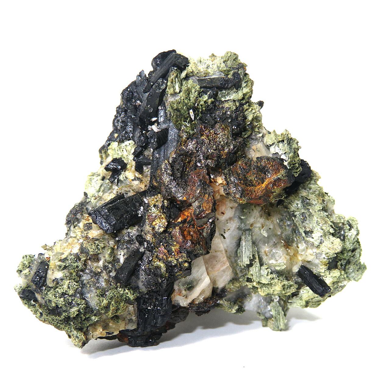 Ilvaite & Hedenbergite & Pyrrhotite