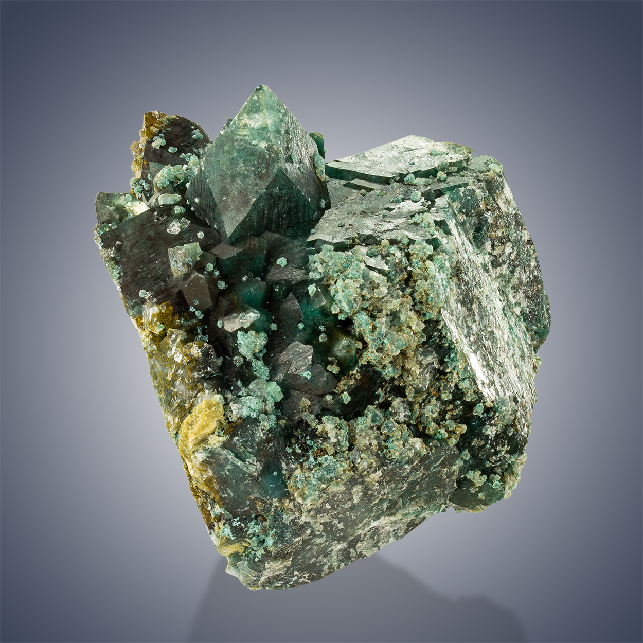 Apophyllite & Celadonite