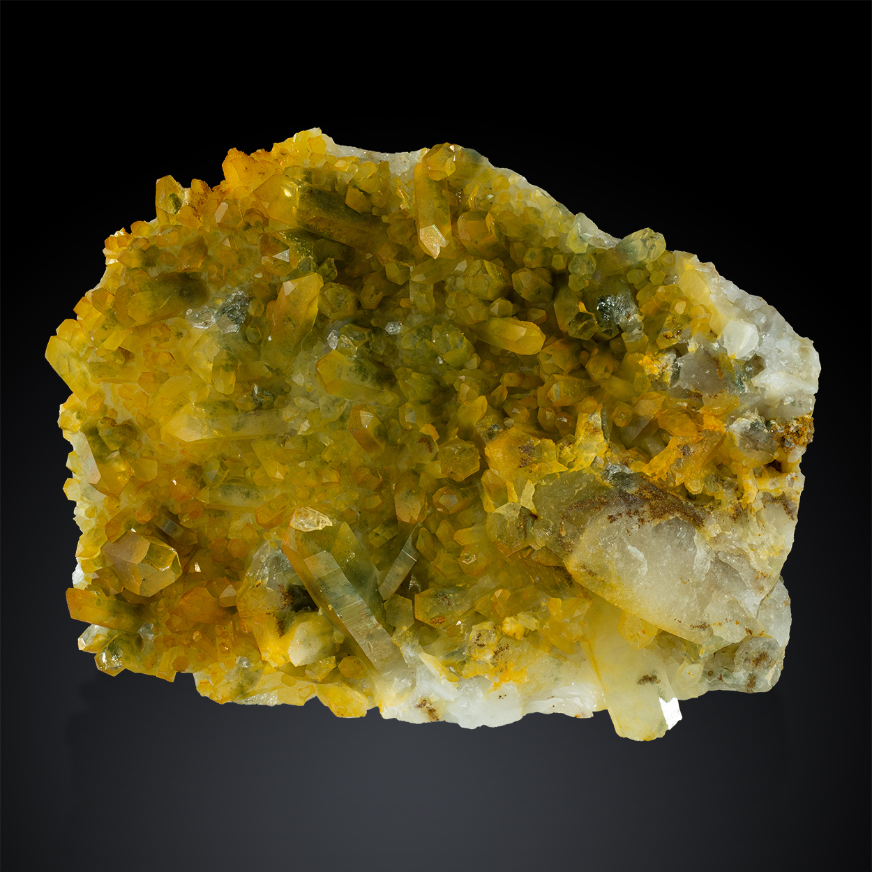 Rock Crystal & Chlorite