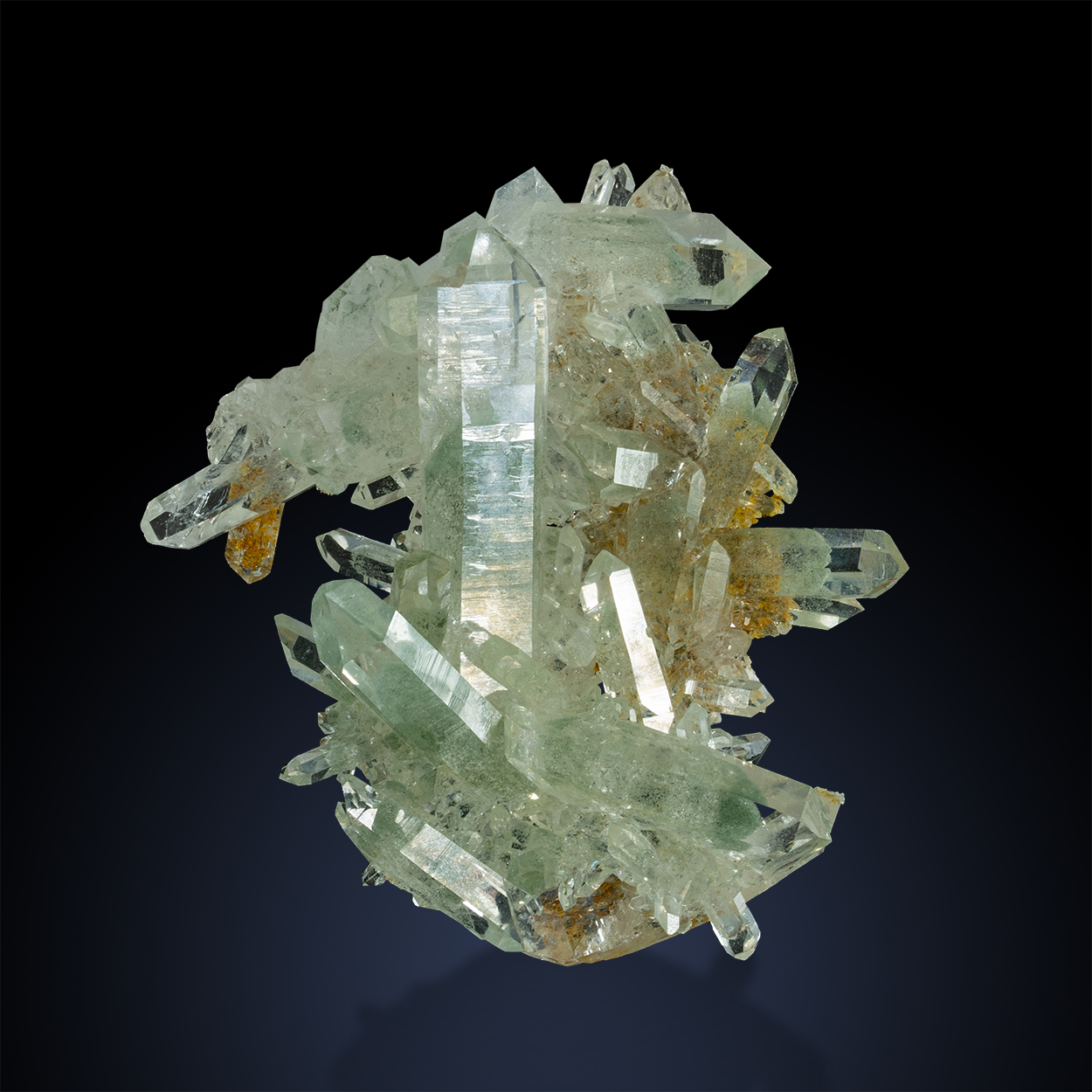 Rock Crystal With Chlorite Inclusions