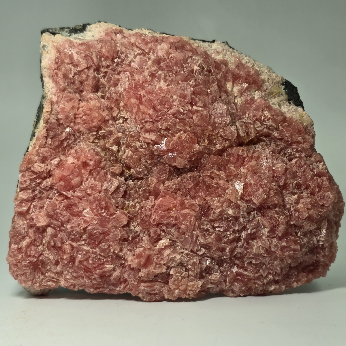 Rhodochrosite Sphalerite & Pyrite