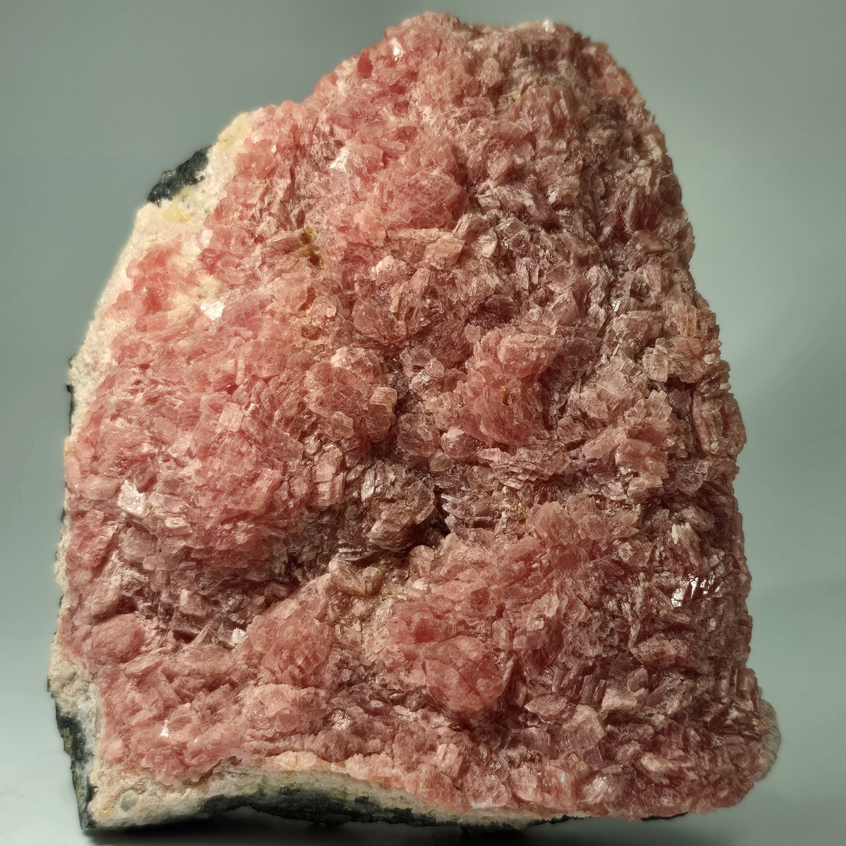 Rhodochrosite Sphalerite & Pyrite