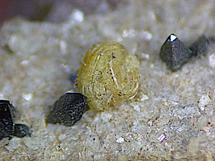 Parisite-(Ce) & Anatase