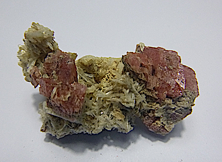 Elpidite & Rhodochrosite