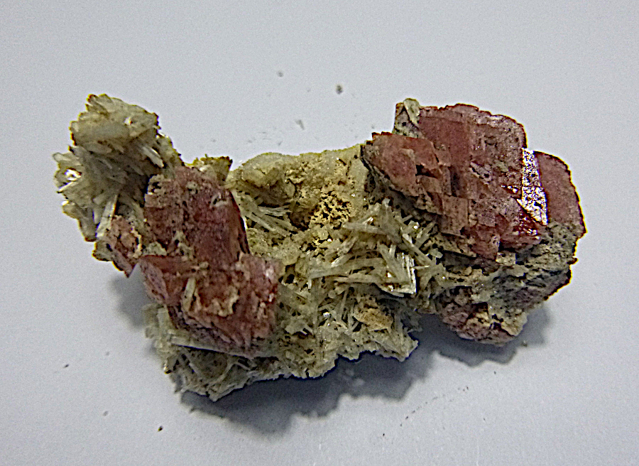 Elpidite & Rhodochrosite