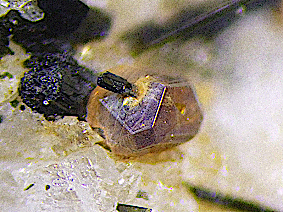 Ferrokentbrooksite & Aenigmatite