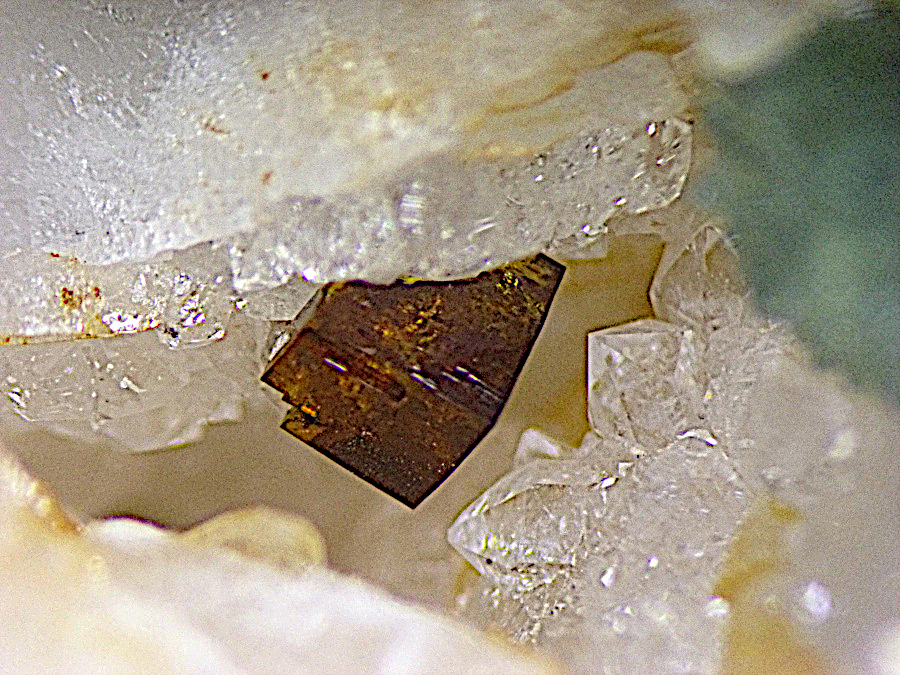 Scorodite & Bariopharmacosiderite