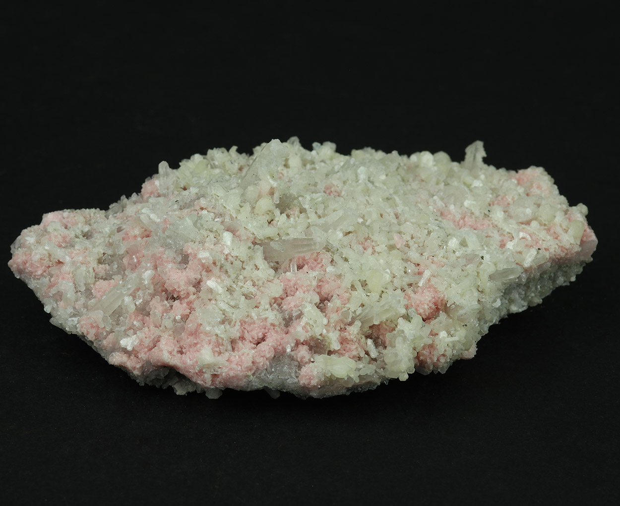 Rhodochrosite Stilbite & Quartz