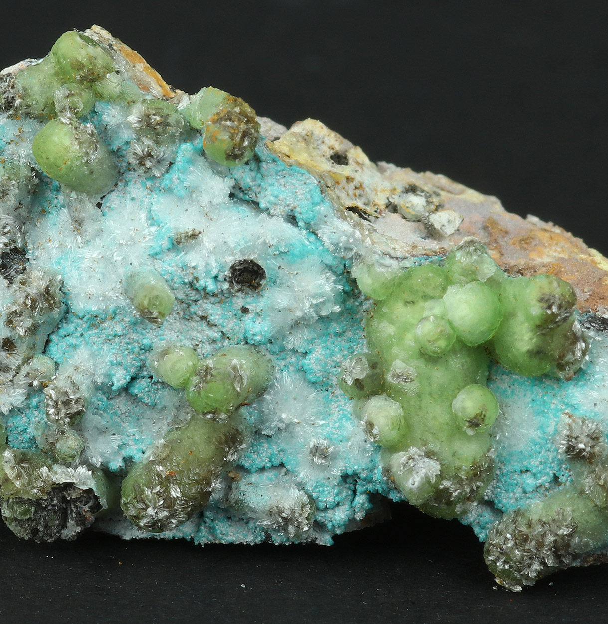 Smithsonite Aurichalcite & Hemimorphite