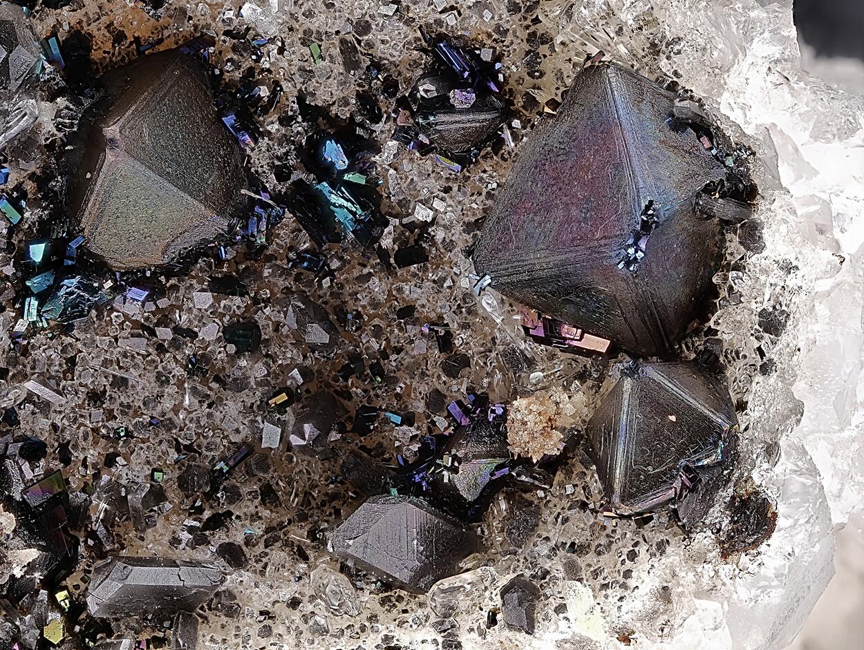 Fluorite Magnetite Nosean & Pyroxene Group