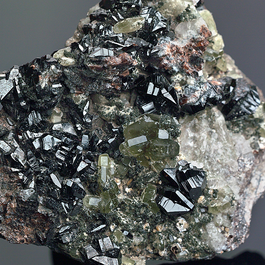 Cassiterite & Apatite