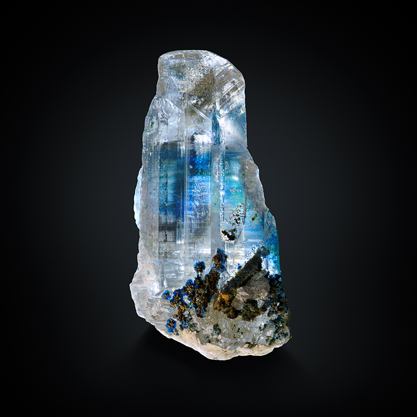 Cerussite With Linarite Inclusions