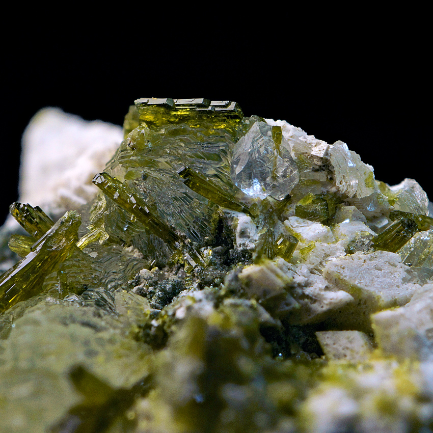 Fluorite Epidote & Prehnite