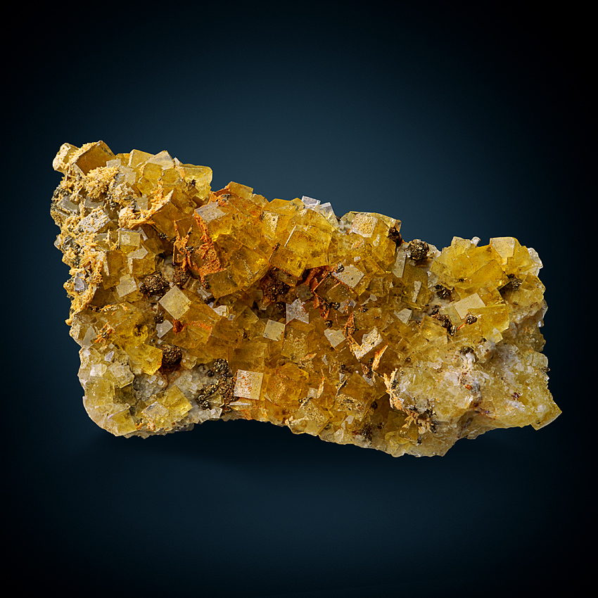 Fluorite & Dolomite Sphalerite Chalcopyrite