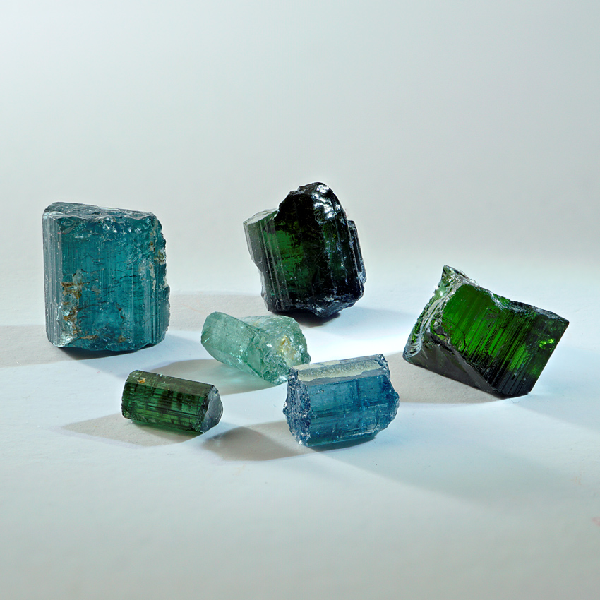 Tourmaline Var Indicolite & Verdelite