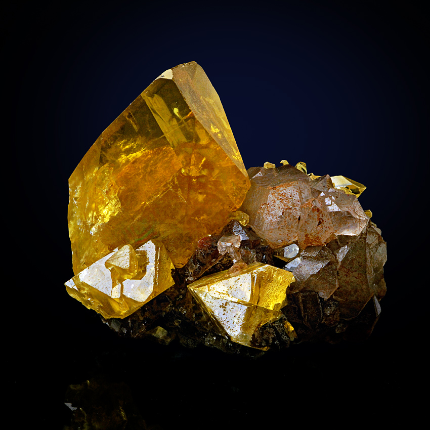 Baryte On Quartz