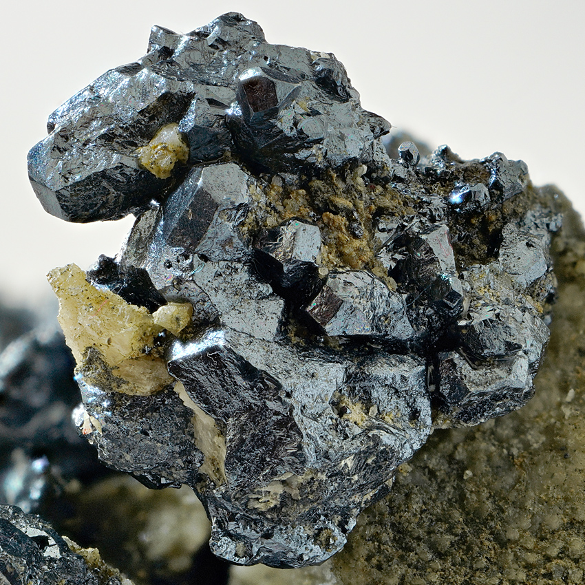 Acanthite On Dolomite