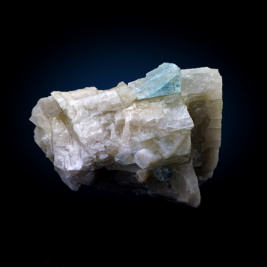Fluorapatite On Microcline