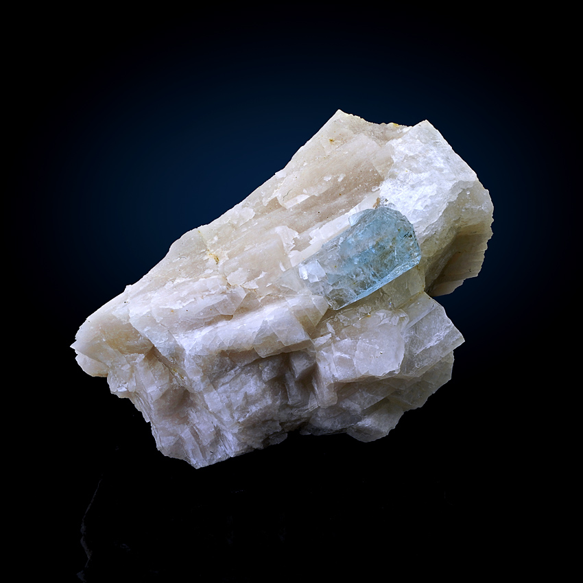 Fluorapatite On Microcline