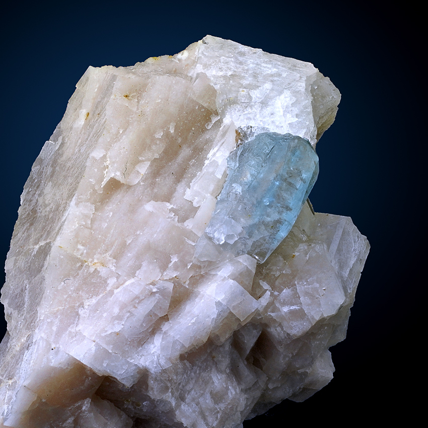 Fluorapatite On Microcline