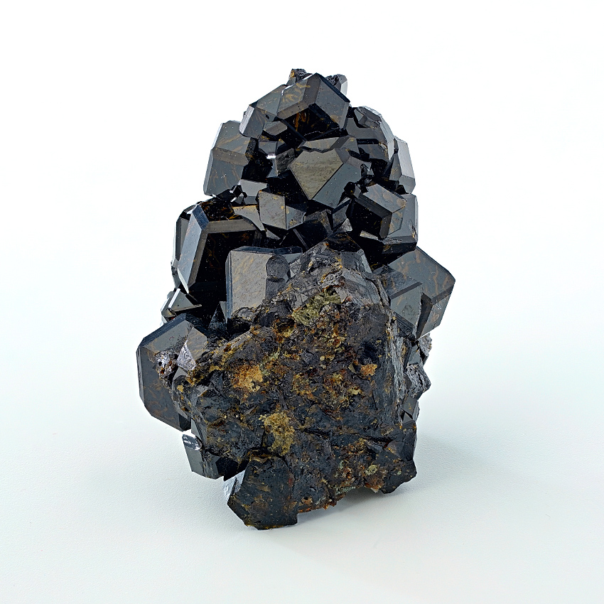 Andradite Var Melanite & Hedenbergite