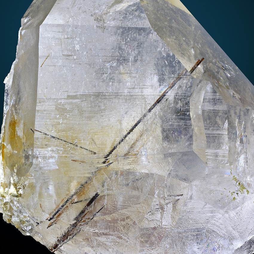 Rock Crystal With Rutile Inclusions