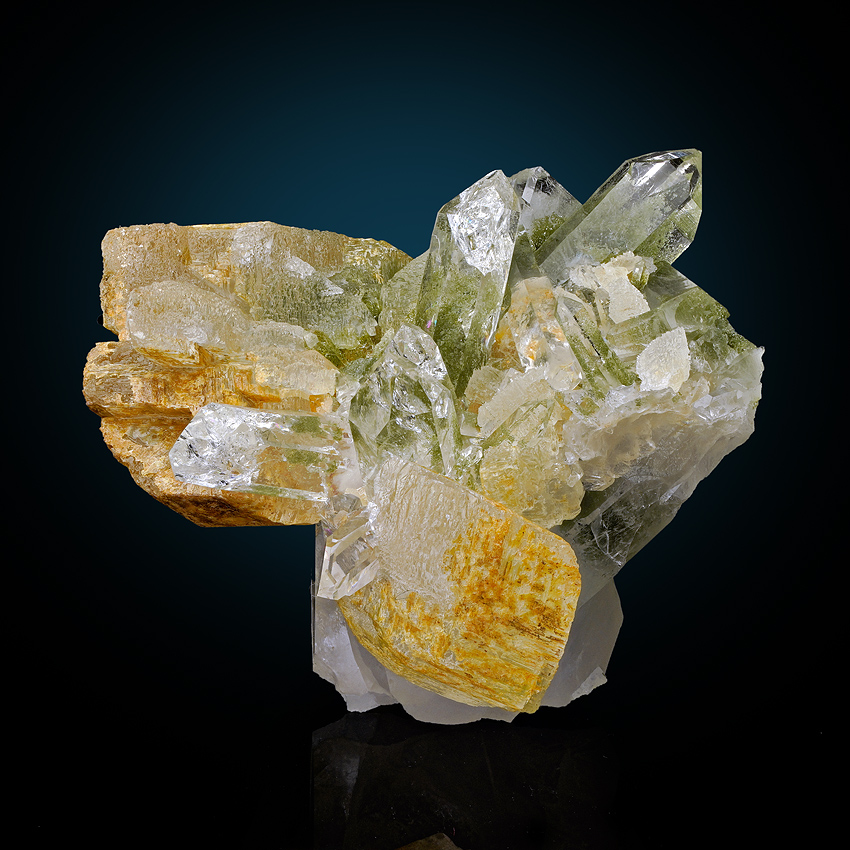 Rock Crystal & Calcite