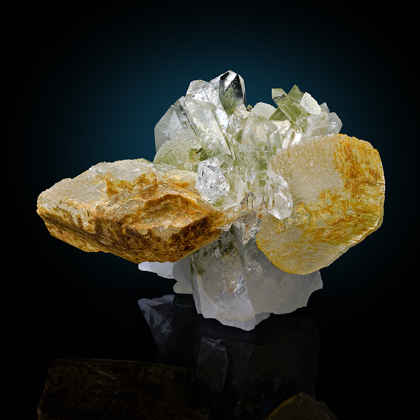 Rock Crystal & Calcite