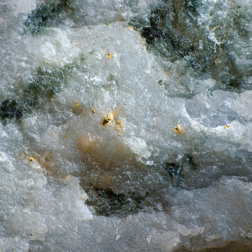 Native Gold In Quartz