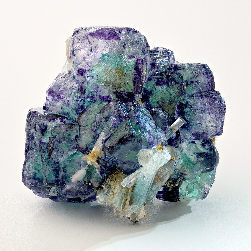 Fluorite & Aquamarine