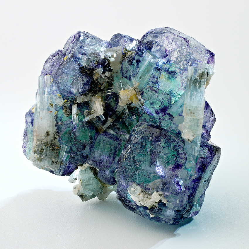 Fluorite & Aquamarine