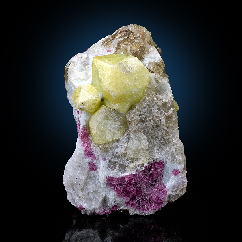 Rhodizite & Rubellite