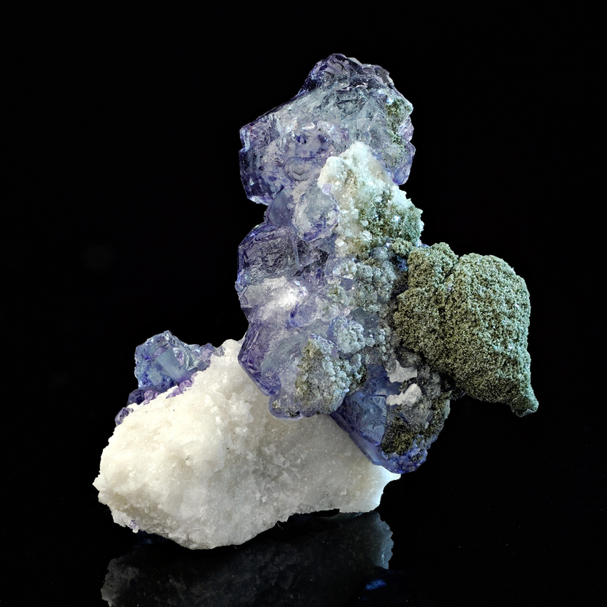 Fluorite With Chlorite