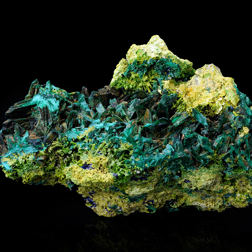 Malachite Psm Azurite Arsentsumebite Duftite