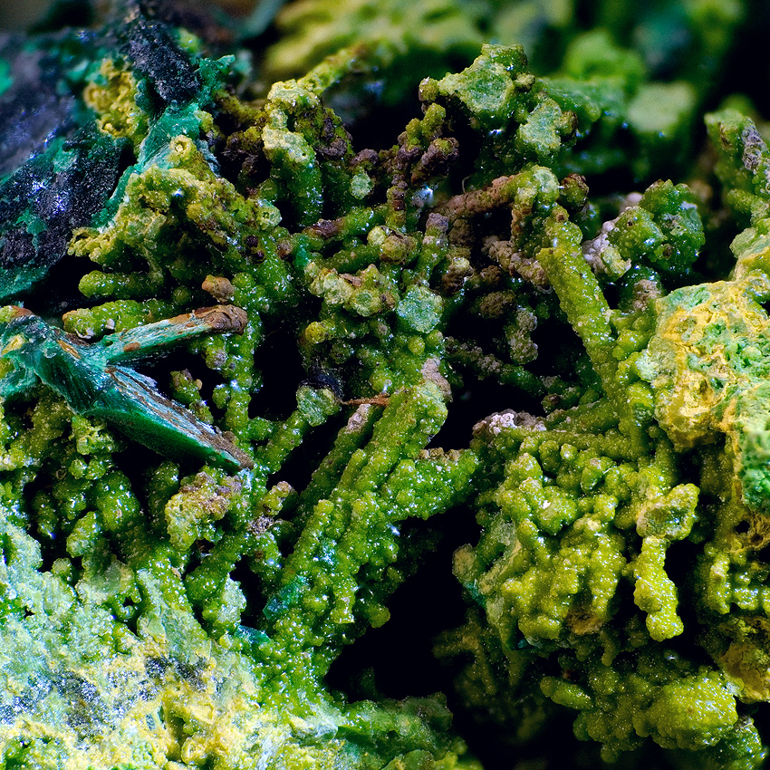 Malachite Psm Azurite Arsentsumebite Duftite