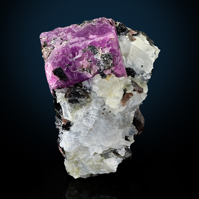 Corundum Var Ruby & Almandine