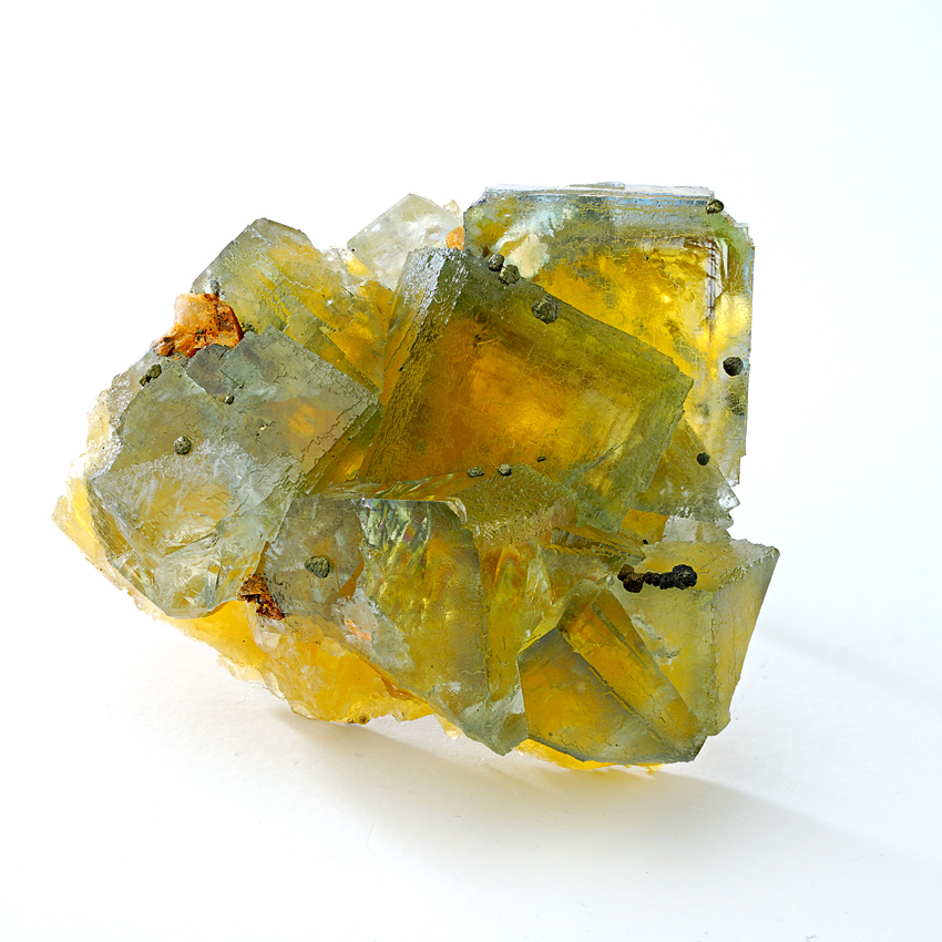 Fluorite & Chalcopyrite