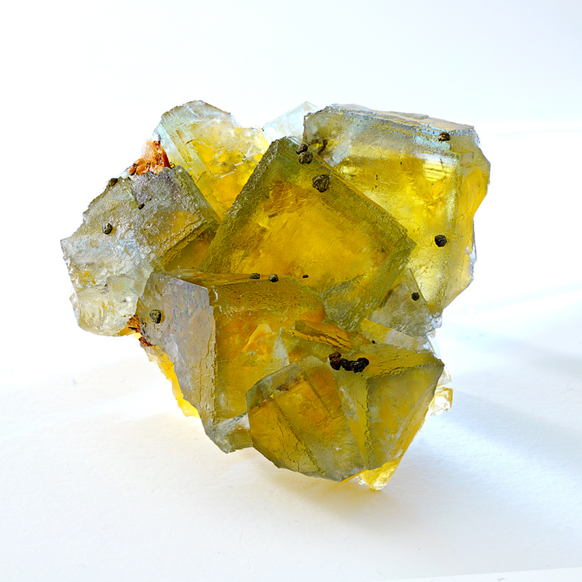 Fluorite & Chalcopyrite