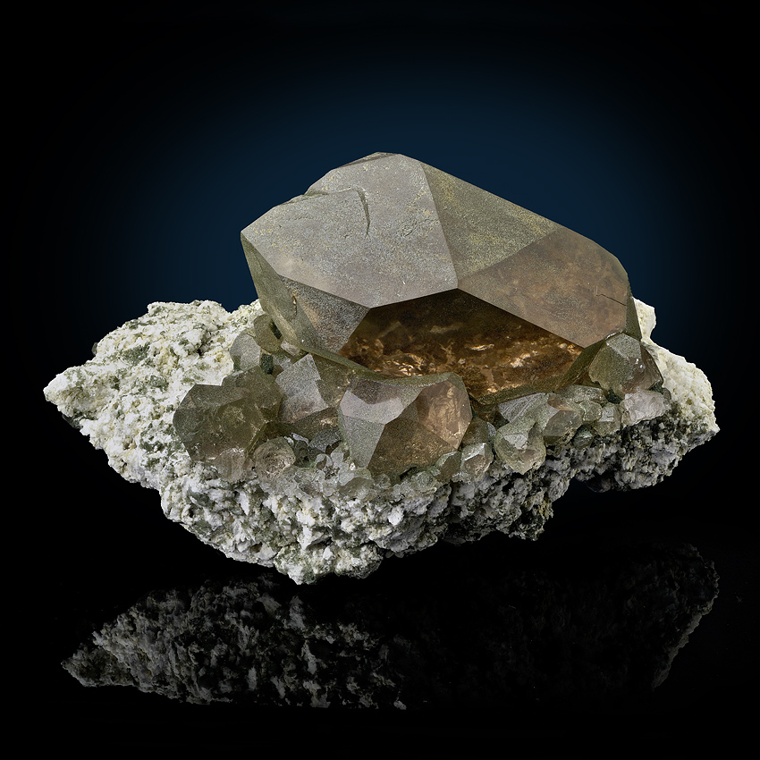 Smoky Quartz Var Gwindel