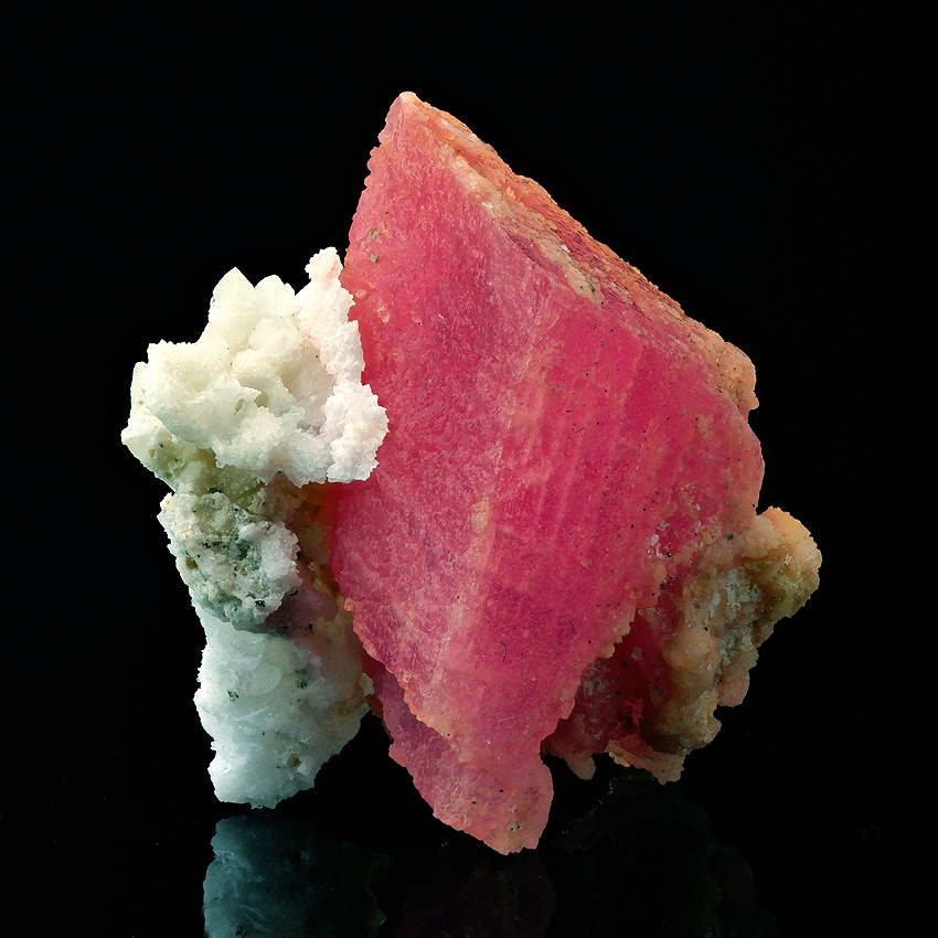 Rhodochrosite & Quartz